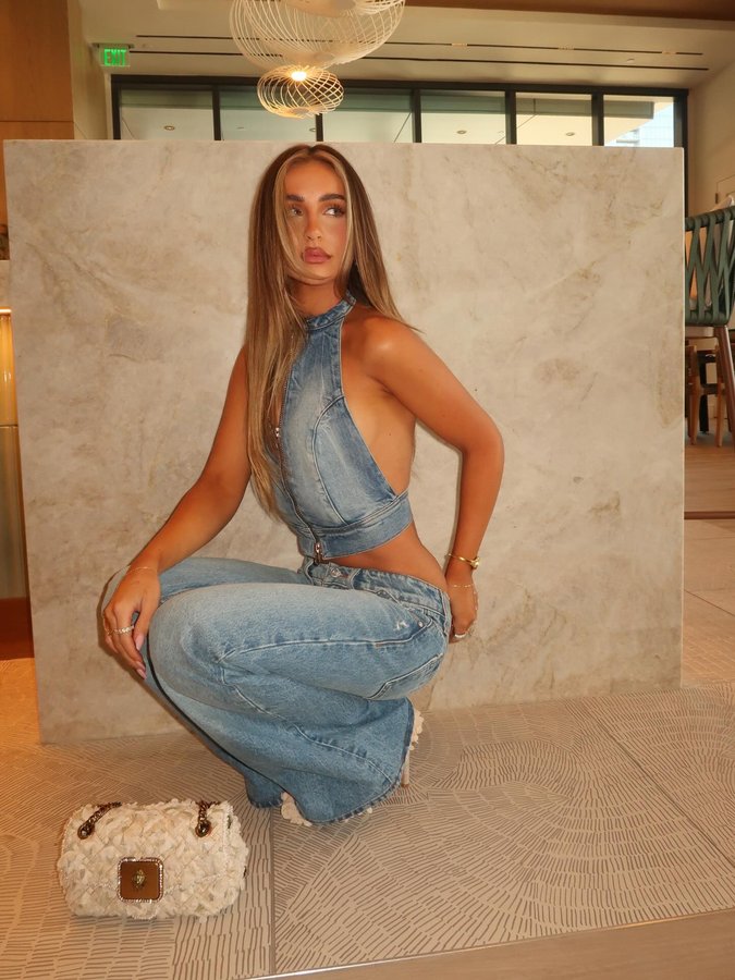 Instagram post by @rileysaurage for Kurt Geiger. Caption reads: He said be cool….