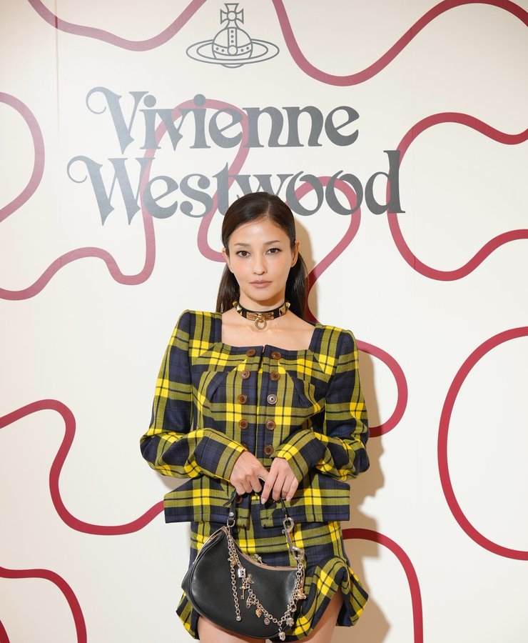 Instagram post by @meisa_kuroki_ for Vivienne Westwood. Caption reads: Vivienne Westwood....