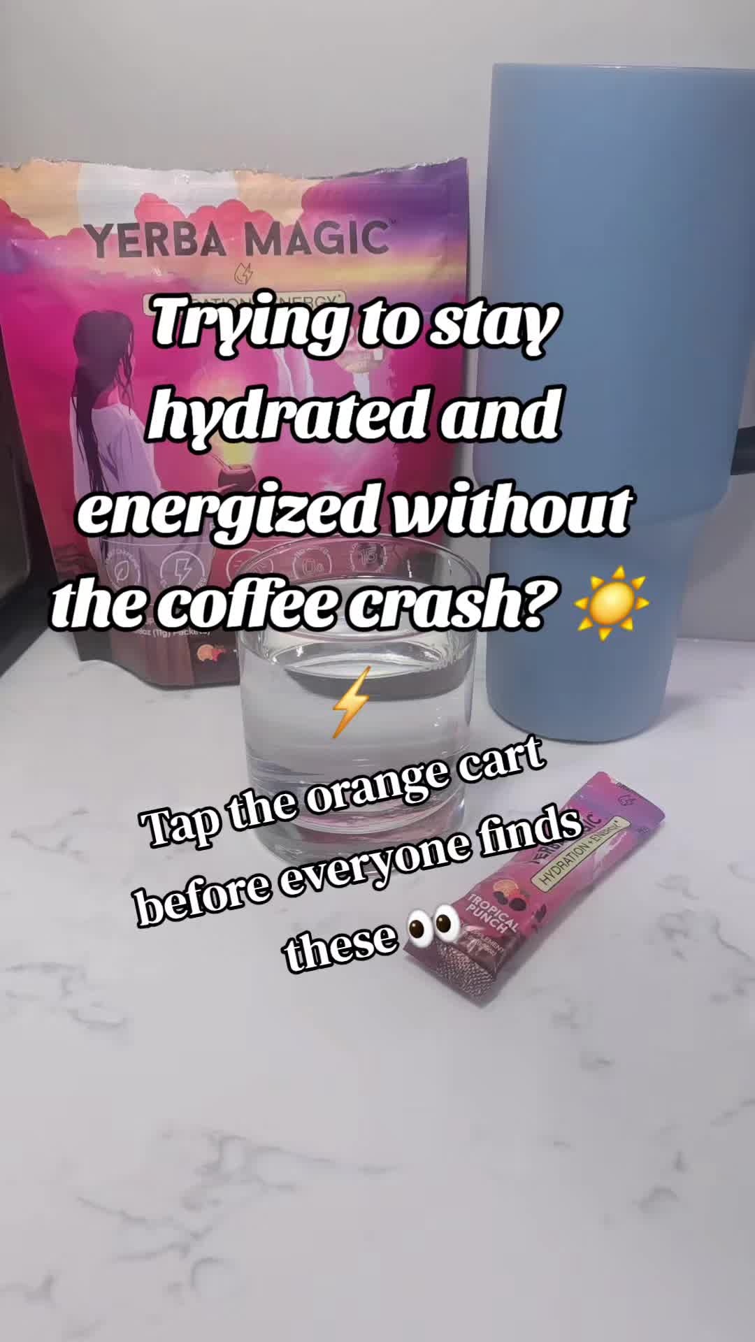 TikTok post by @vanessaglascobailey for Brainista. Caption reads: [...] #cleanenergy #morningroutine....