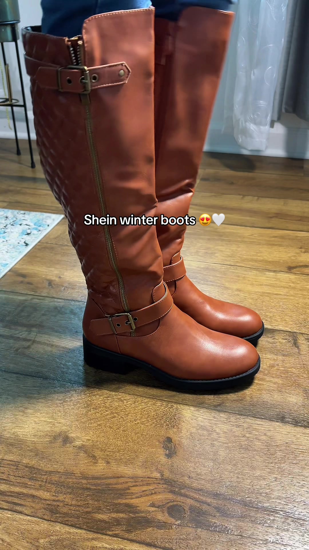 TikTok post by @loveann.rodriguess for Dream Pairs. Caption reads: I’ve been looking forever for the perfect winter....