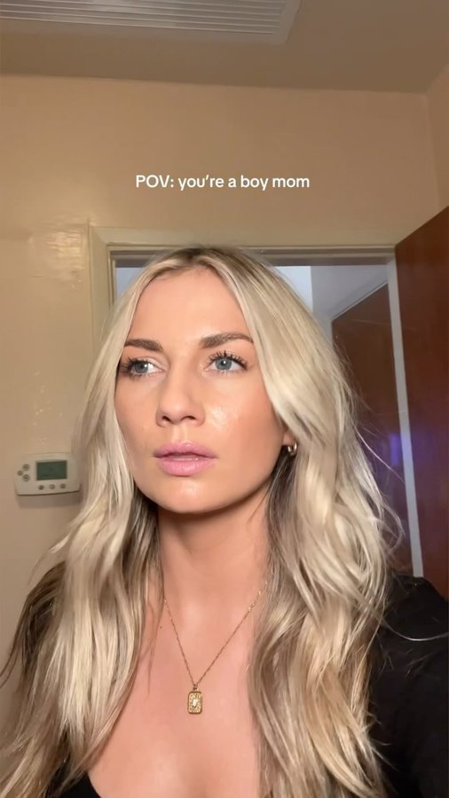 Instagram post by @melissaannmariee for ~Pourri. Caption reads: Boys moms… IYKYK 💩 You need @poopourri in your....