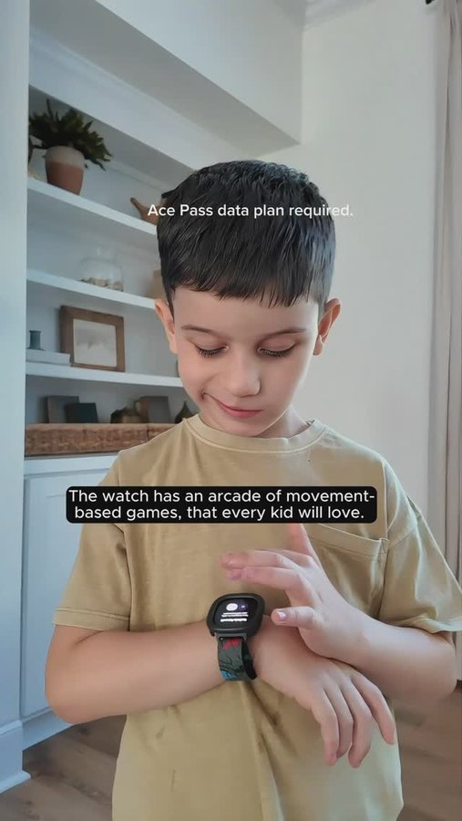Instagram post by @team2moms for Fitbit. Caption reads: [...] while having FUN. ⌚️ Introducing the....