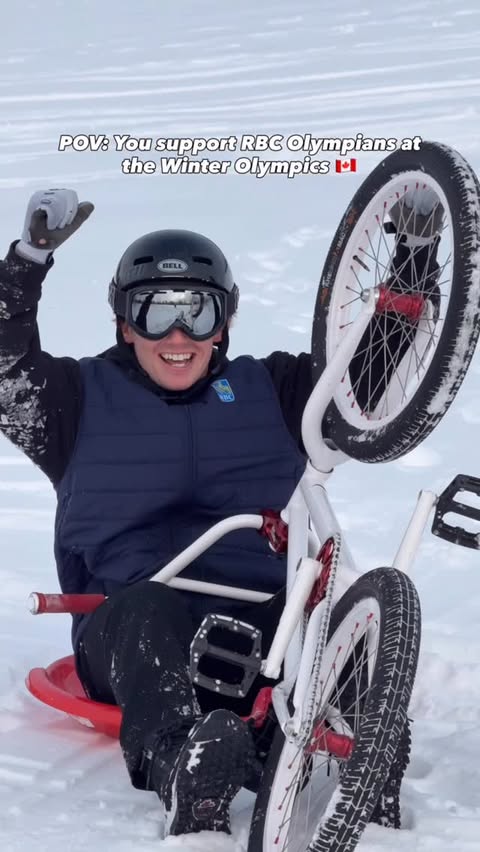 Instagram post by @jeffreywhaley for RBC. Caption reads: [...] all of @teamcanada especially my fellow @rbc....