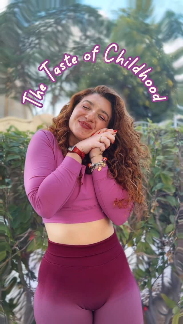 Instagram post by @daliazawil_dxb for Myprotein ME. Caption reads: @myproteinme now has Vimto Clear Whey Protein with....