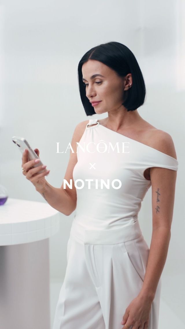 Instagram post by @lucypug for Notino Slovakia. Caption reads: Hľadáš skincare, ktorá ti naozaj sadne?
Pozri do....