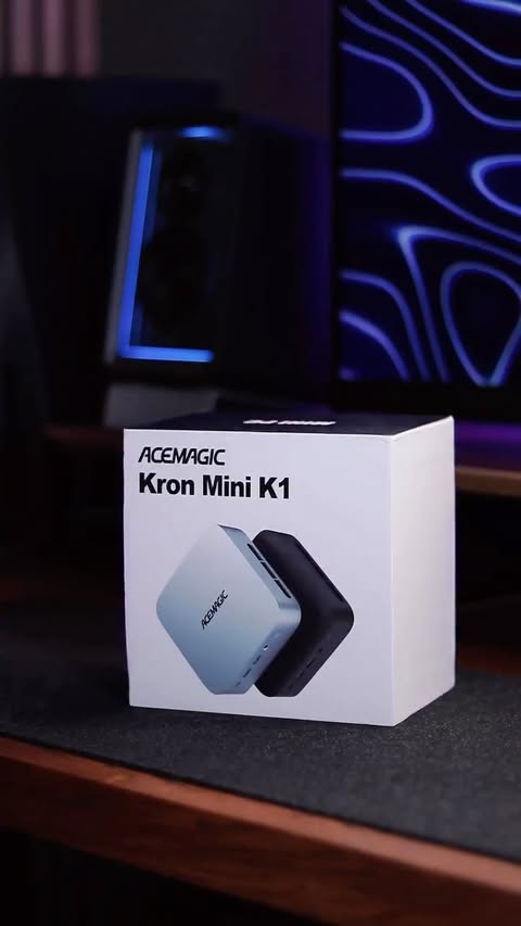 Instagram post by @igersgamer for ACEMAGIC. Caption reads: [...] ended up getting my first mini PC, the....