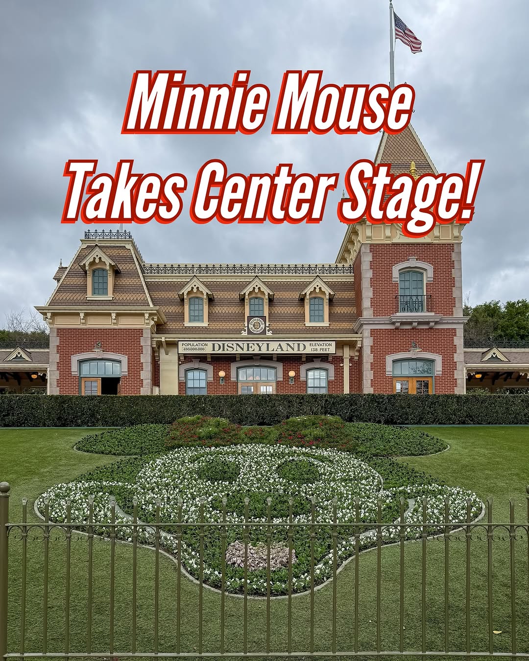 Instagram post by @foodatdisneyland for Undercover Tourist. Caption reads: Minnie Mouse has taken center stage in the....