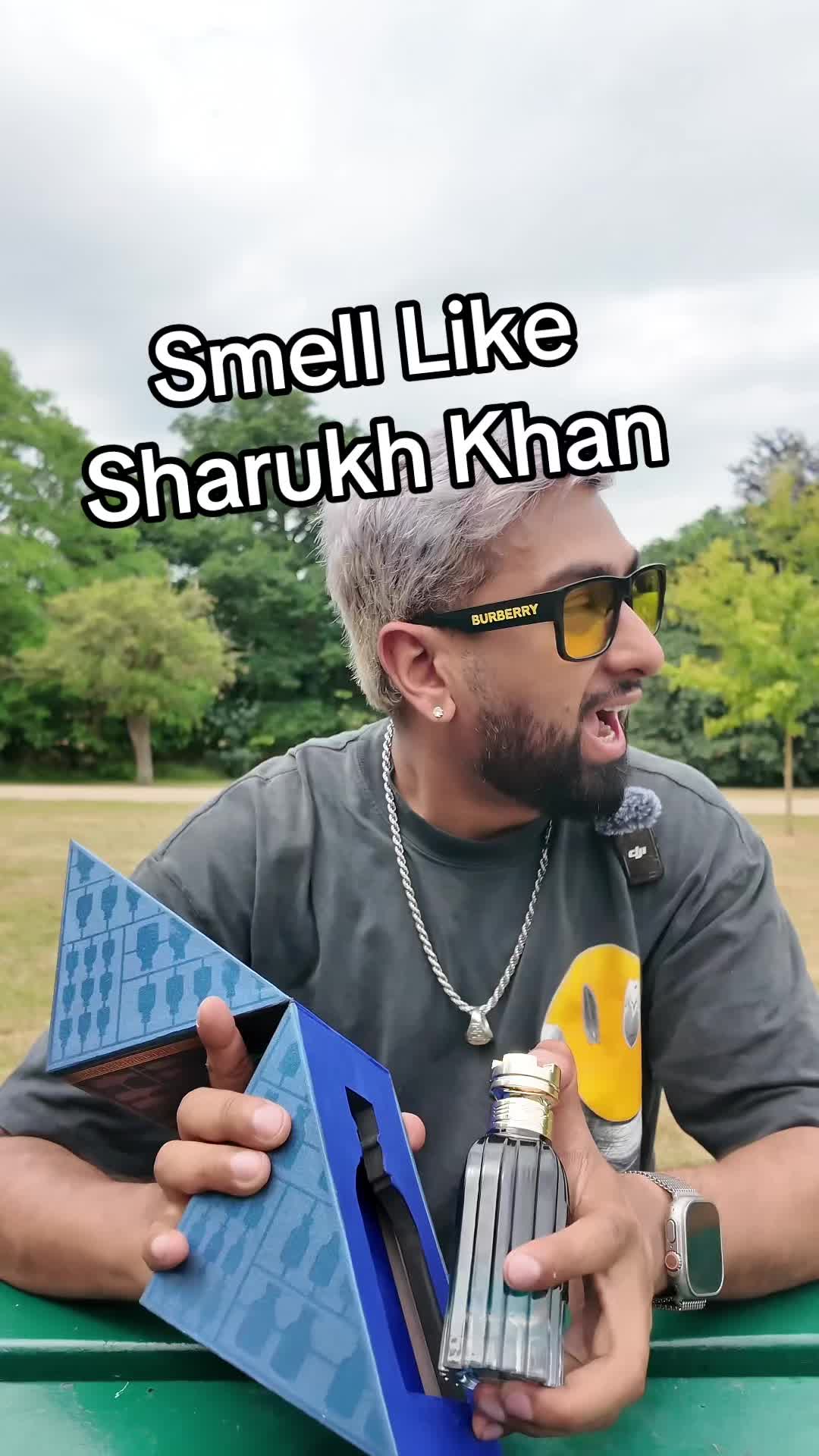 TikTok post by @topdealsdailyuk for French Arabian Perfumes. Caption reads: Sharukh Khan once revealed in an interview what 2....