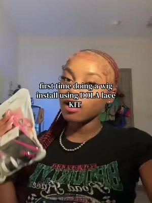 TikTok post by @liyagabriellee for DOLAHAIRCARE. Caption reads: [...] the trick, perfect for beginners.....