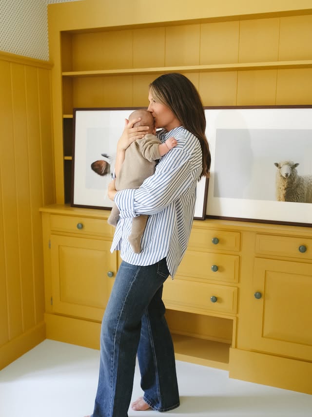 Instagram post by @carochambers for Minted. Caption reads: Don’t sleep on the @minted framed art collection!....