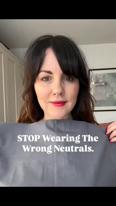 Instagram post by @laurafawcett_style for Ottoman Hands. Caption reads: Why Your Best Neutrals Make Getting Dressed....