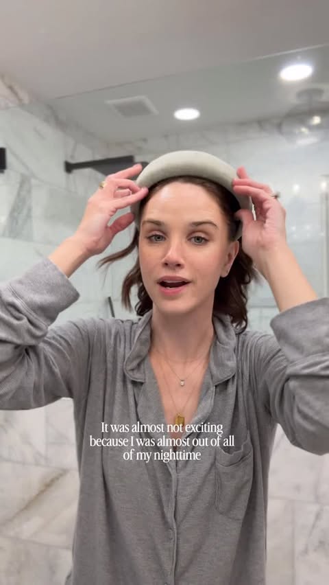 Instagram post by @thehalliescene for iHerb. Caption reads: aka my little self care hour 🫧🤍 all from @iherb!....