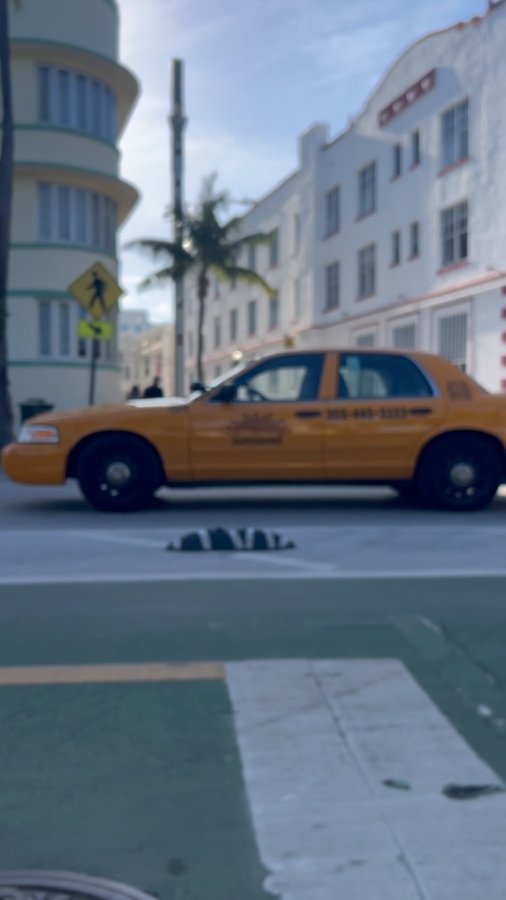 Instagram post by @mr._beachbum for LA Models. Caption reads: Beach bum🌴#miami#miamibeach.