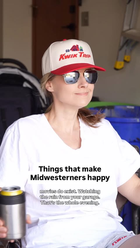 Instagram post by @alexwehrley for Kwik Trip. Caption reads: [...] windows-down weather and realizing @KwikTrip....