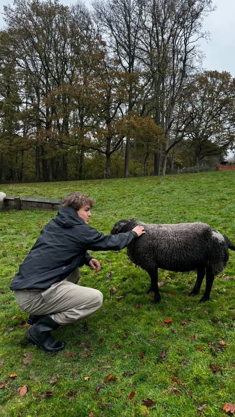 Instagram post by @kitinness for Prada Beauty. Caption reads: AD Refuelling the loop @pradabeauty #fragrance....