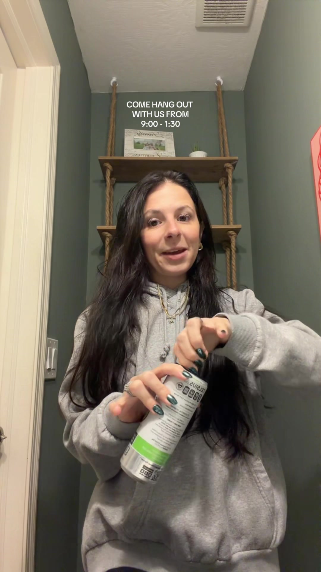 TikTok post by @makensicooper for Tideway. Caption reads: Happy Wednesday 😊 come hang out with me for the....