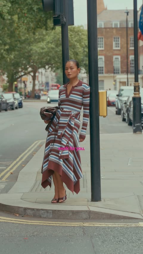 Instagram post by @aanishagurung_ for Very. Caption reads: [...] Your autumn wardrobe starts here 🍂 @veryuk....