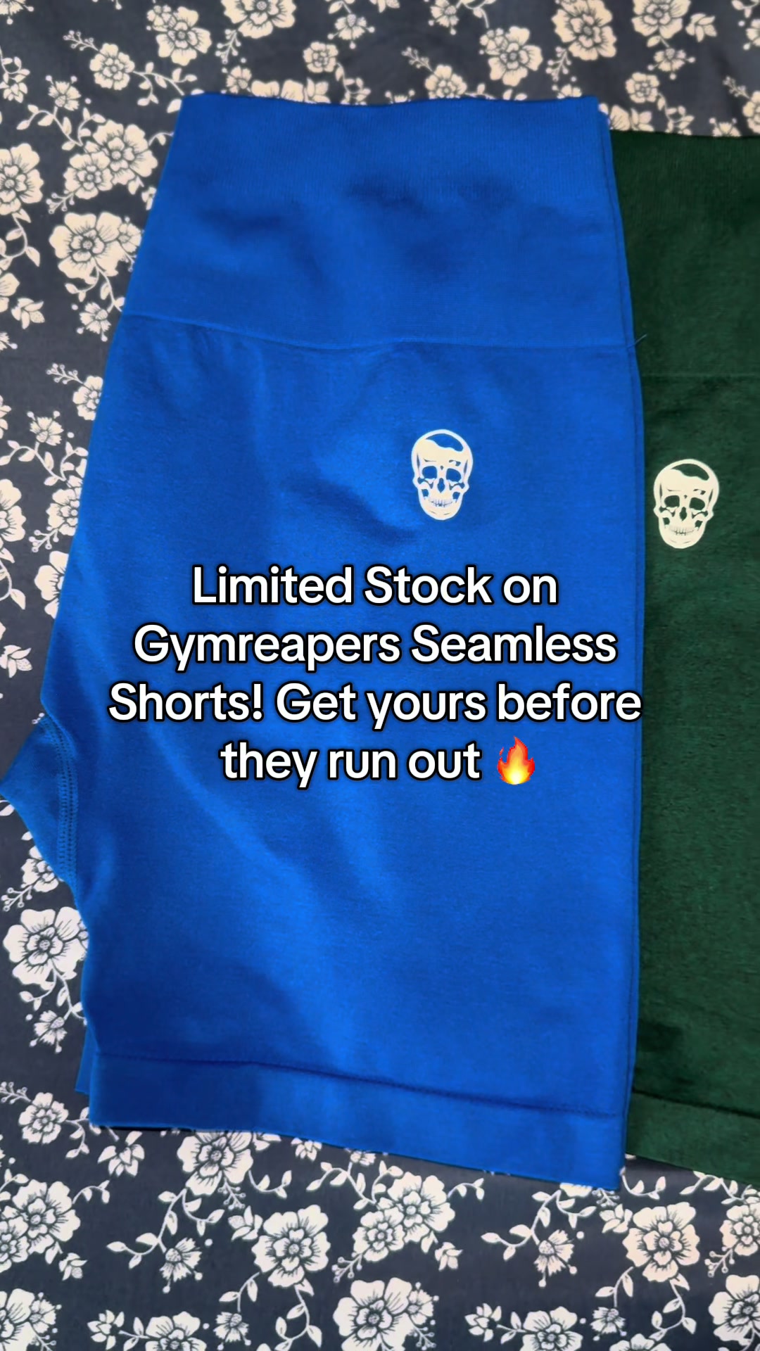 TikTok post by @jedipaarrggss for Gymreapers. Caption reads: @Gymreapers have been selling out! Don’t [...].