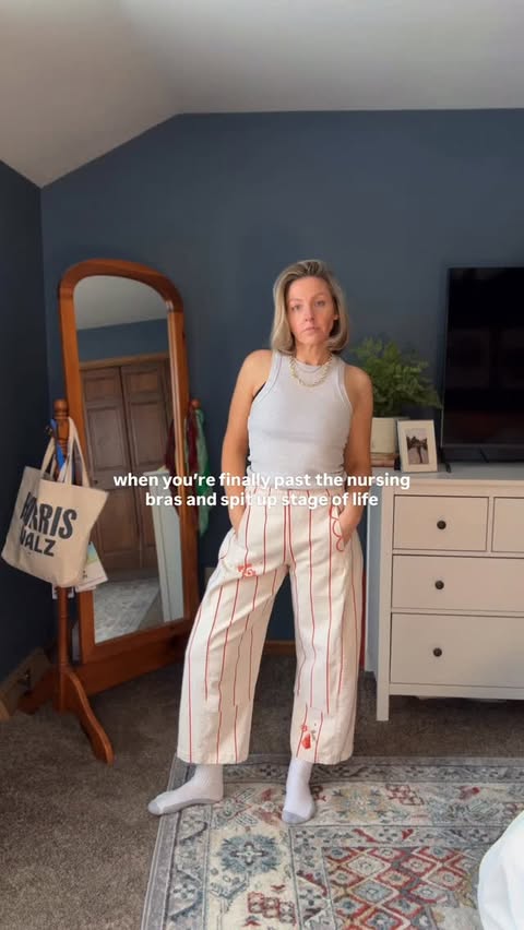 Instagram post by @motherhoodforgood for Nuuly. Caption reads: [...] you’d like a similar monthly dopamine boost....