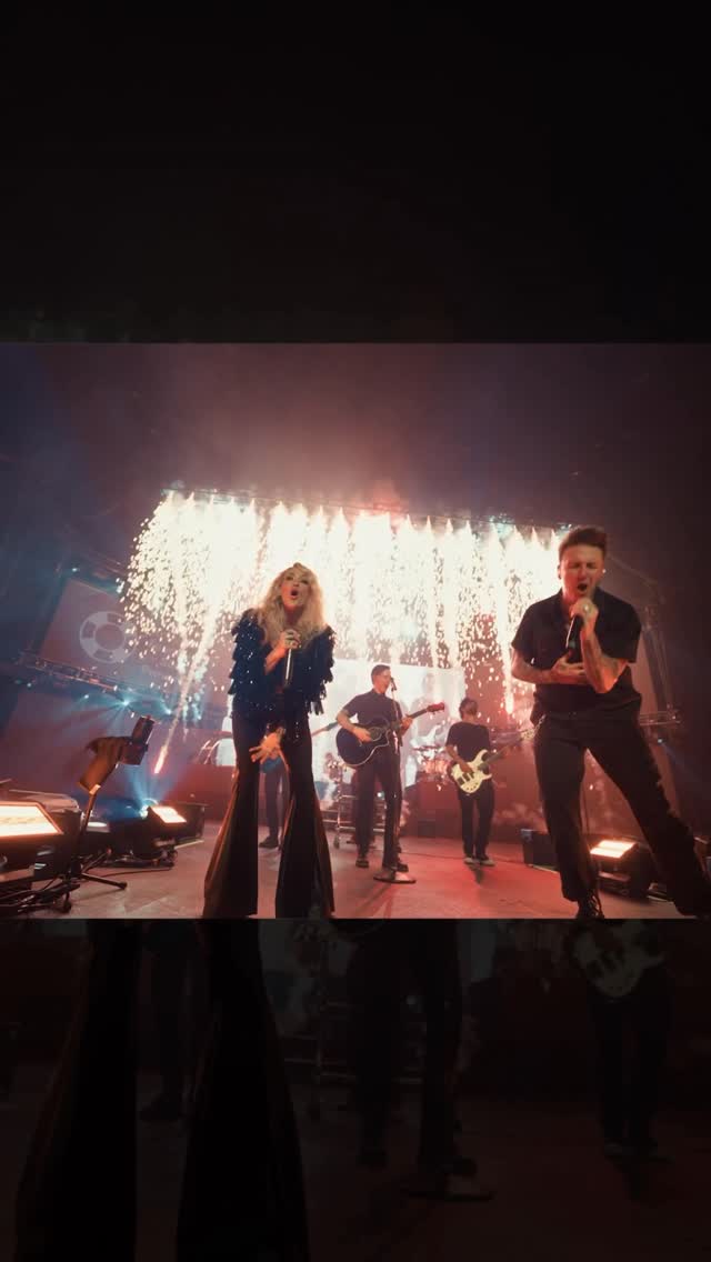 Instagram post by @carrieunderwood for Hollywood Reporter. Caption reads: 💡 💙 WATCH NOW! ‘Leave A Light On (Talk Away The....