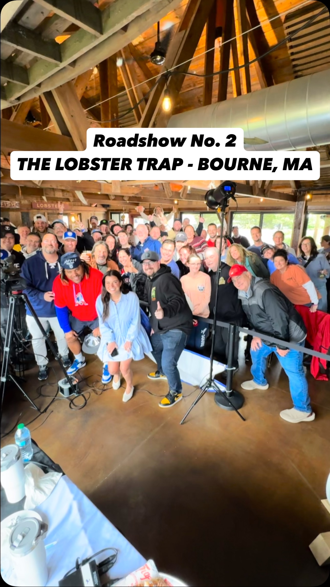 Instagram post by @curtisweei for Miller Lite. Caption reads: What a showing from Cape Cod these past two days!....