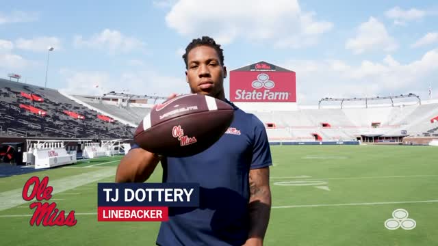 Instagram post by @tjdottery6 for State Farm. Caption reads: Every time I hit the field, I do it with this guy....