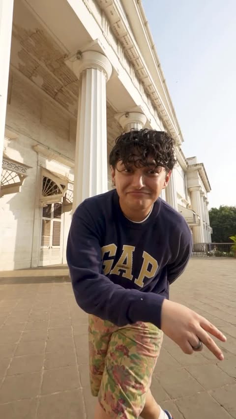 Instagram post by @aryankatoch17 for Gap Inc.. Caption reads: One iconic hoodie. Endless ways to wear it. The....