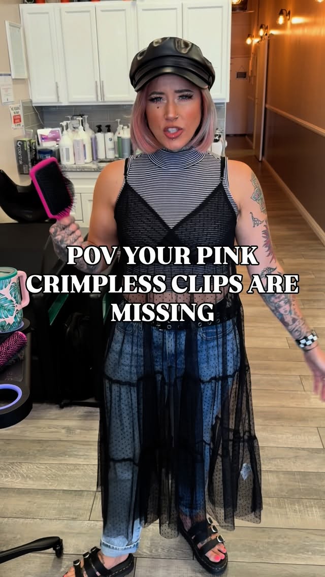 Instagram post by @savannahraehair for ERGO Styling Tools. Caption reads: [...] I want you guys to see more of the....