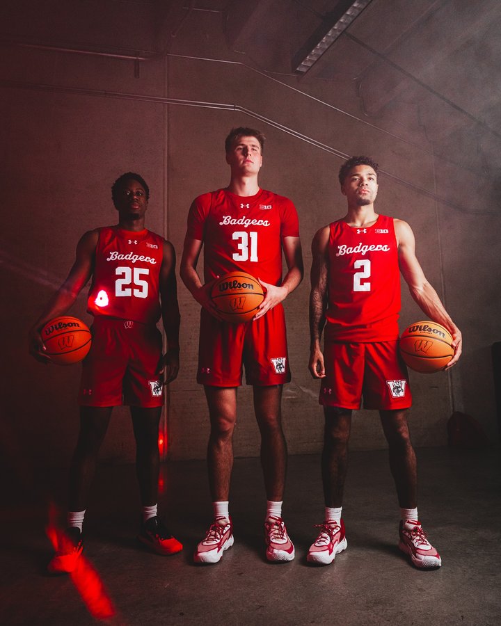 Instagram post by @badgermbb for Under Armour. Caption reads: For the players, by the players..