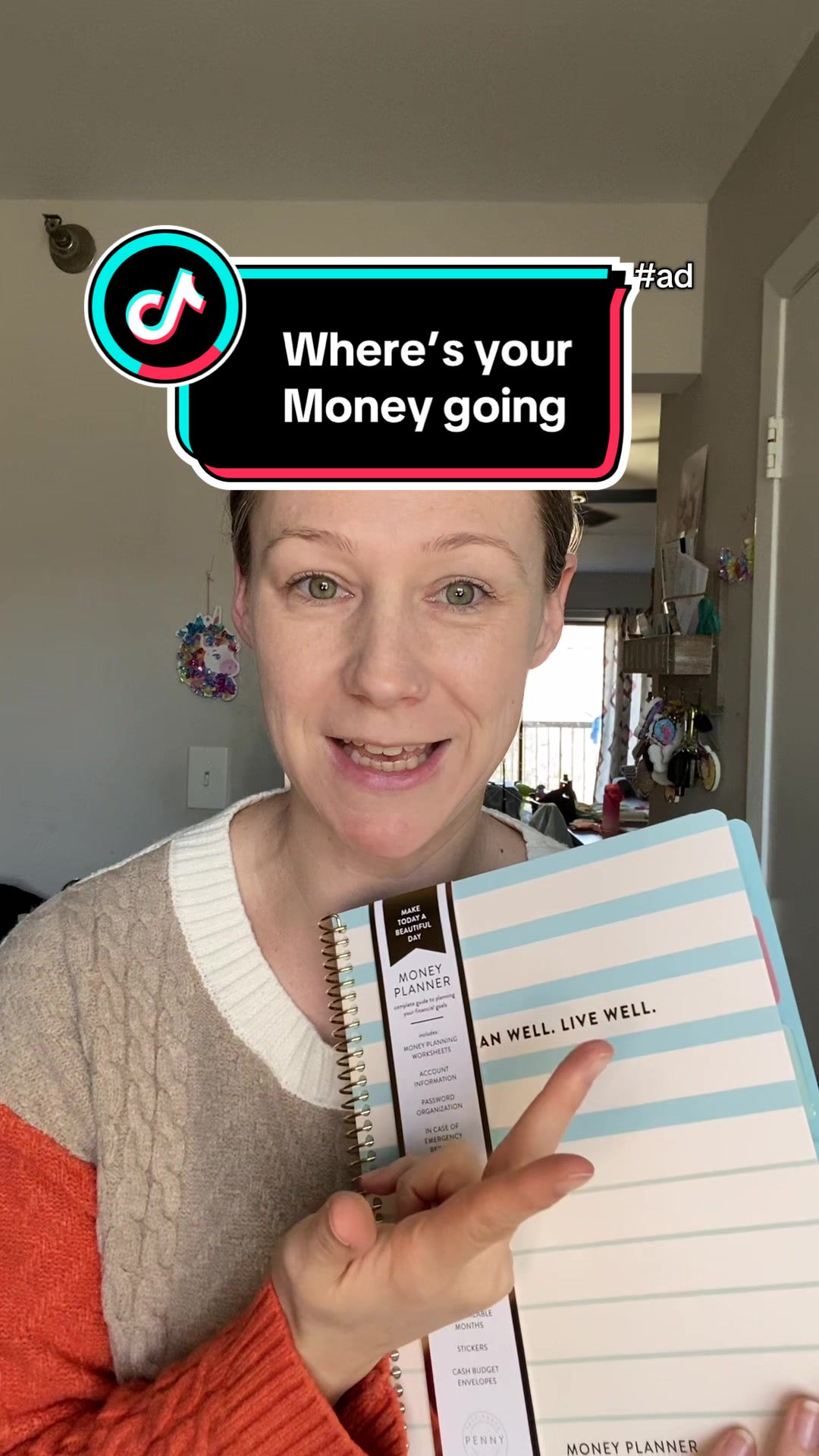 TikTok post by @jamiemartin046 for Passionate Penny Pincher. Caption reads: [...] #budgeting #budget #money @Passionate Penny....
