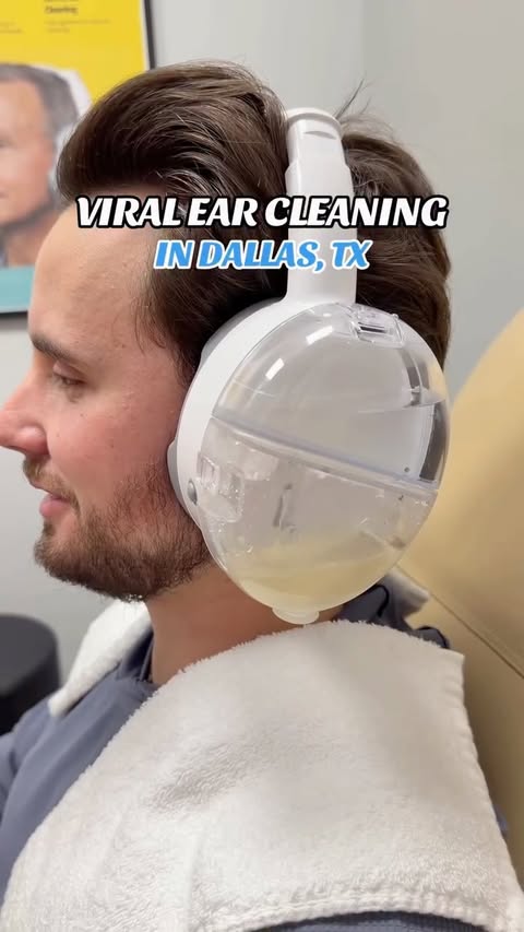Instagram post by @tarynhart for OtoSet. Caption reads: [...] is so satisfying🤍 The viral FDA-cleared....