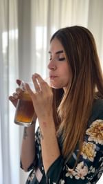 Instagram post by @fox_andrea for SodaStream. Caption reads: Con SodaStream è tutto più facile! Da oggi puoi....