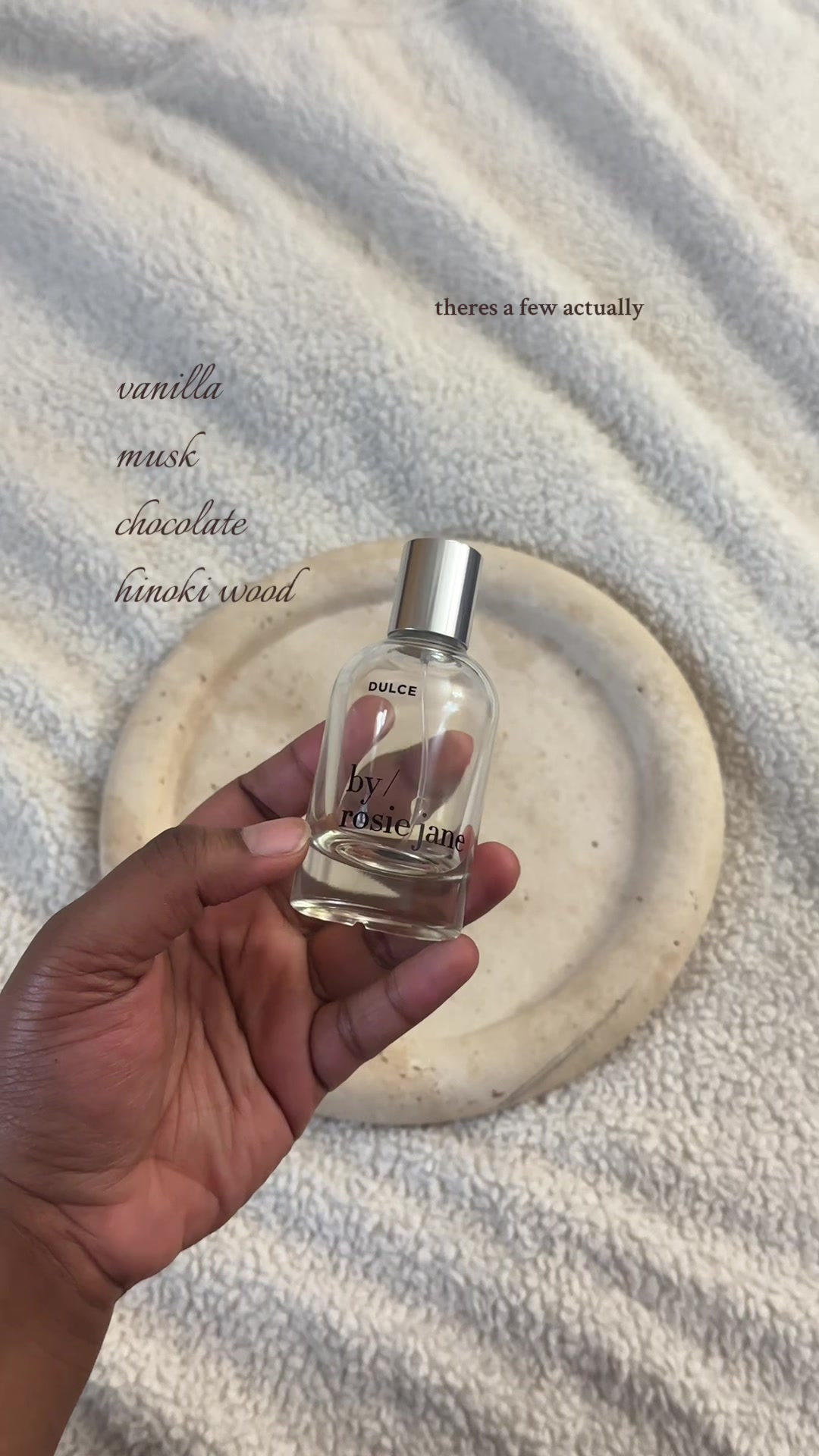 TikTok post by @athenacelestia for By Rosie Jane. Caption reads: [...] to go ahead and order my 3rd bottle!!....