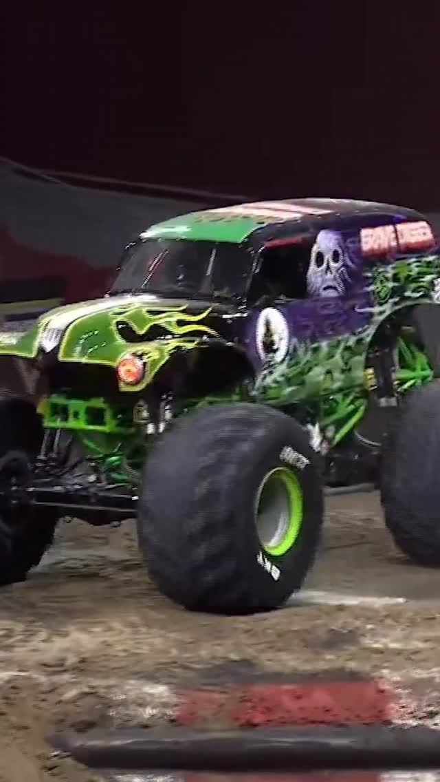 Instagram post by @westonanderson_gd for Monster Jam. Caption reads: Make it 2️⃣ for @westonanderson_gd 

He wins....