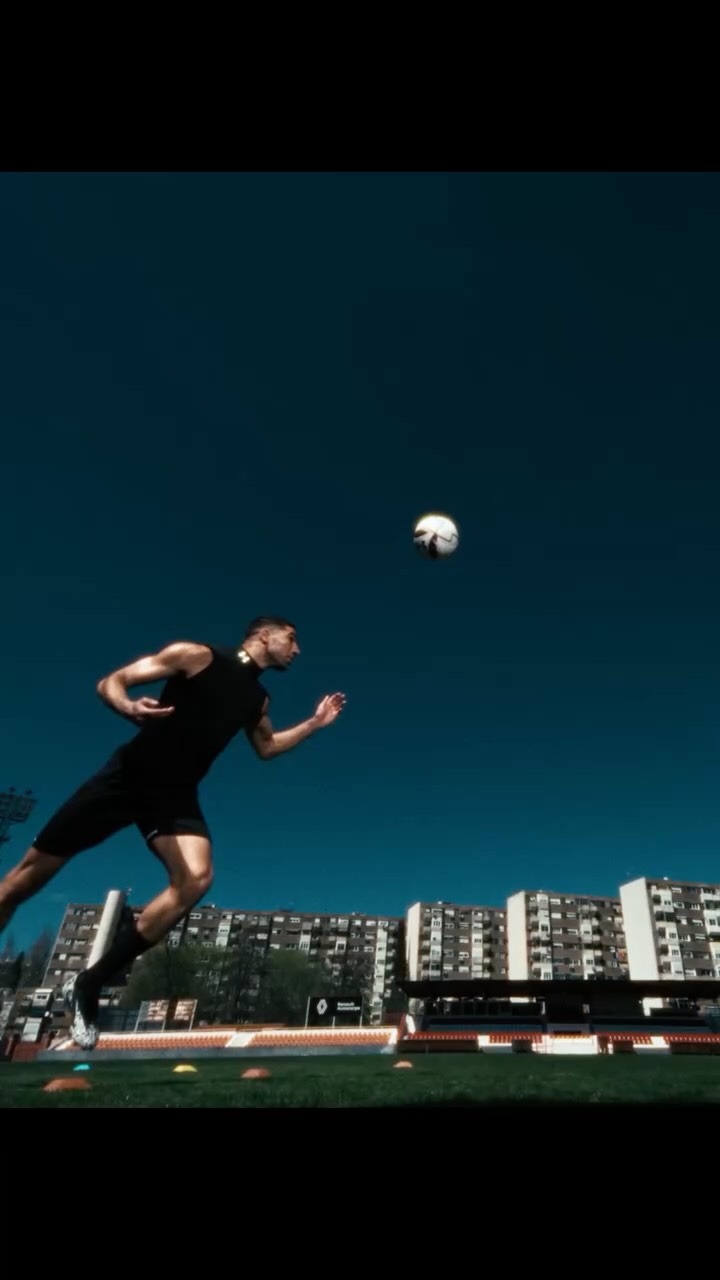 Instagram post by @achrafhakimi for Under Armour. Caption reads: Heads, he wins. Tails, you lose.​
Football’s got....