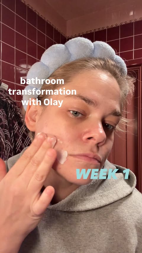 Instagram post by @highboyla for OLAY. Caption reads: Week 1 is in the books!! #OlayPartner We’re....