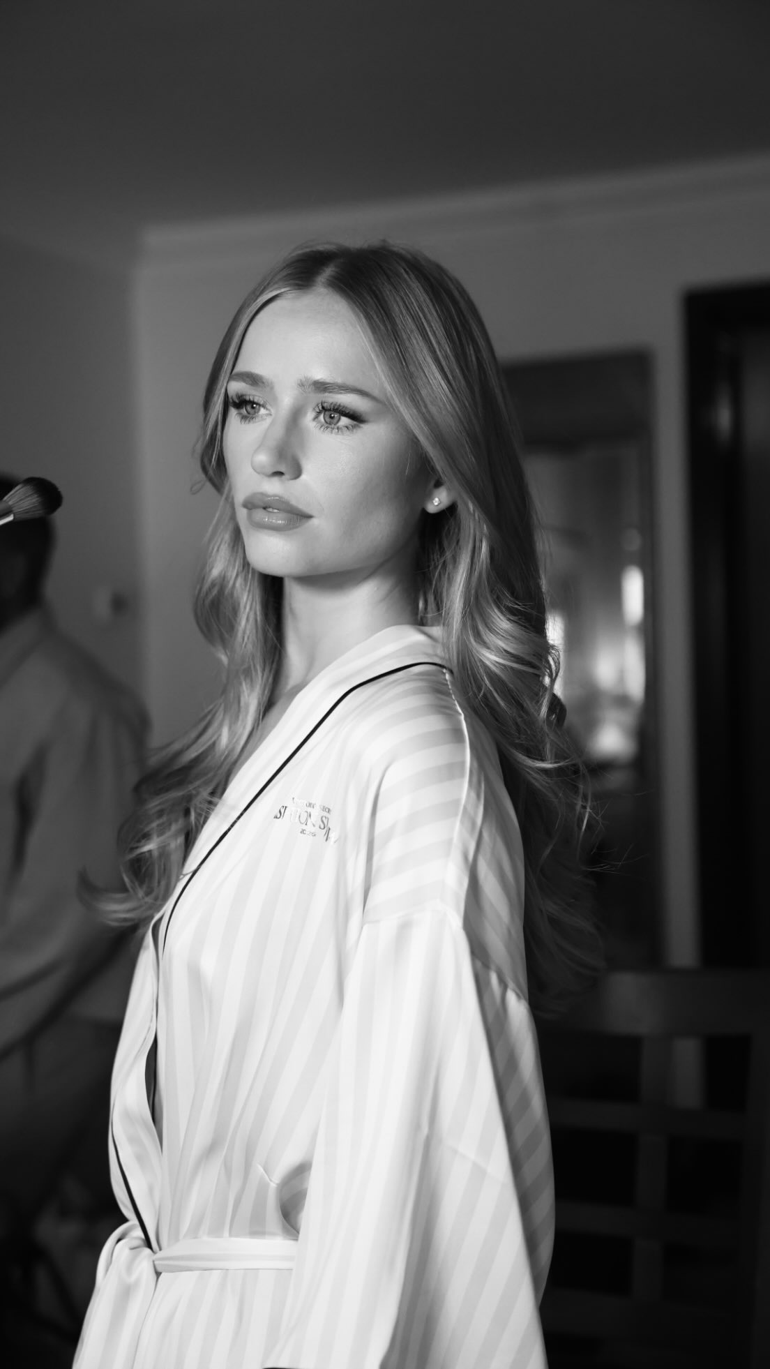 Instagram post by @desireinglander for Maria Nila. Caption reads: [...] 
Hair: @rickymotahair @marianilastockholm....