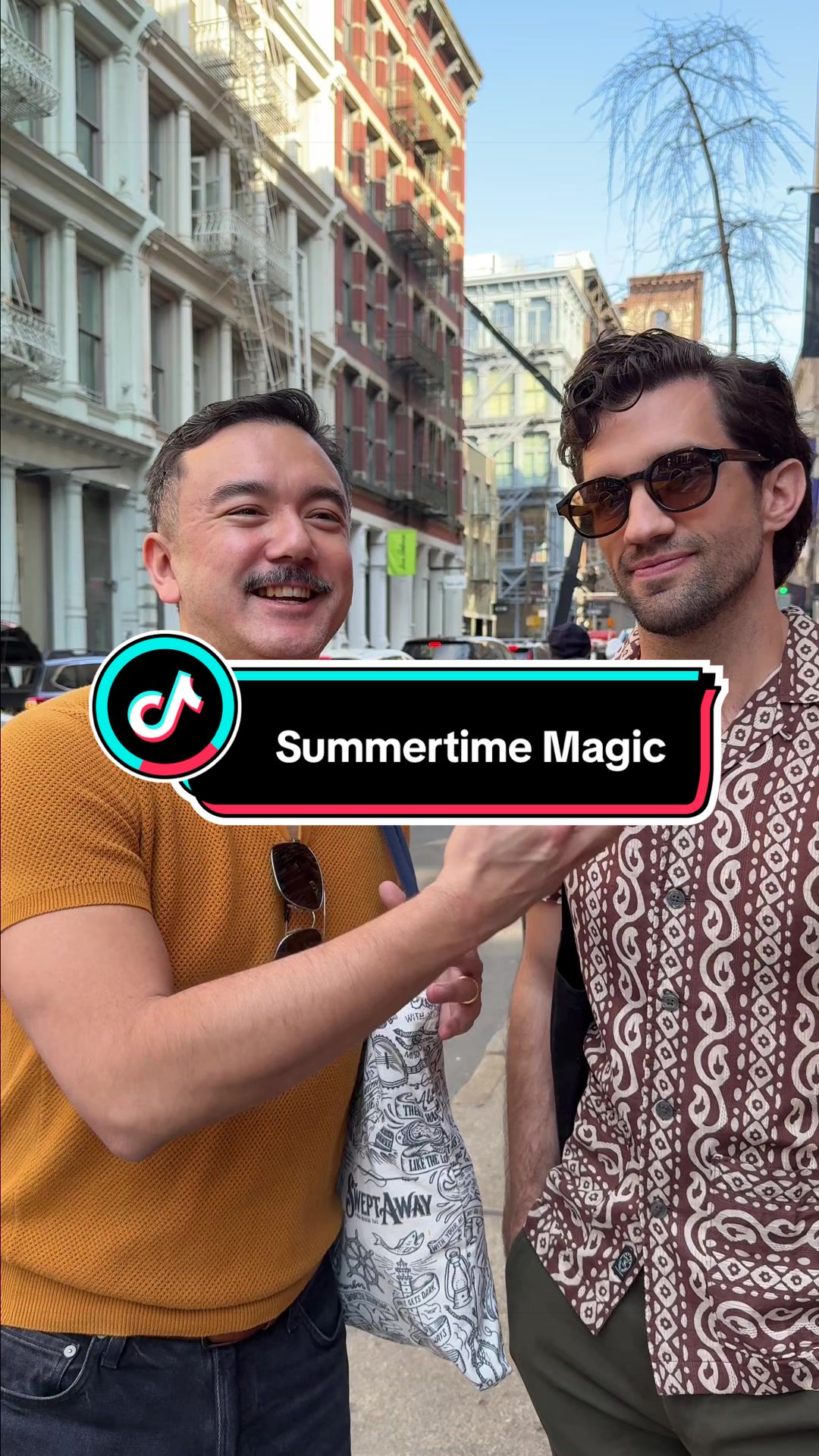 TikTok post by @meetcutesnyc for Sun Bum. Caption reads: [...] of magic, year after year. Thanks to @Sun....