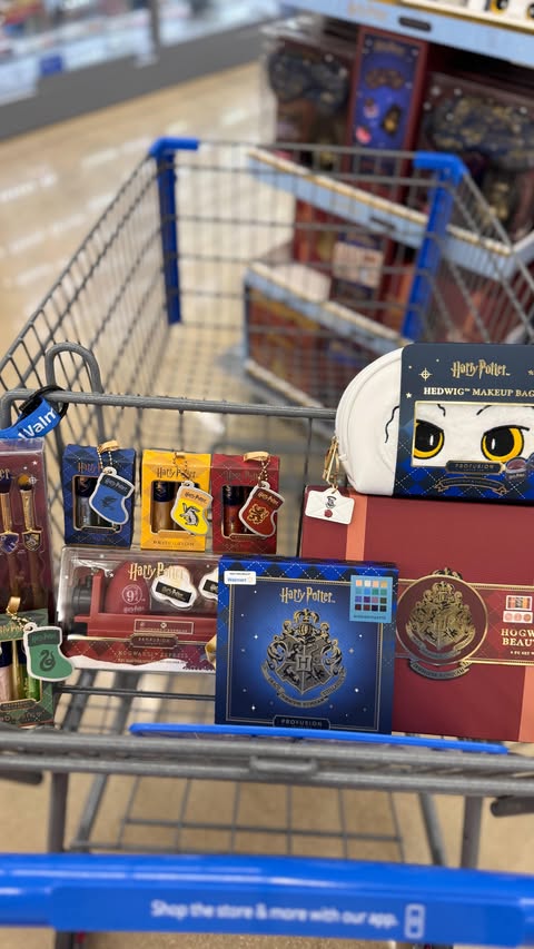 Instagram post by @mamashops__ for Profusion Cosmetics. Caption reads: The cutest Harry Potter collection yet 🚂✨
Type HP....