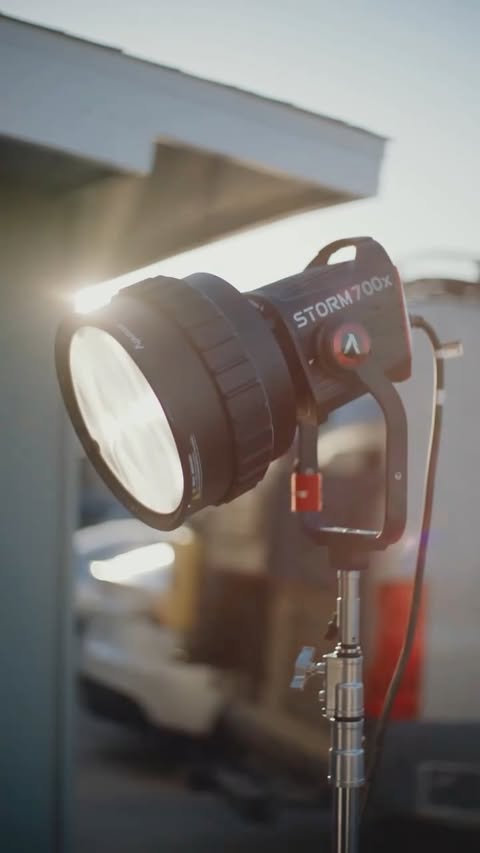 Instagram post by @julienajarry for Aputure. Caption reads: I’ve been using Aputure on every single job I’ve....