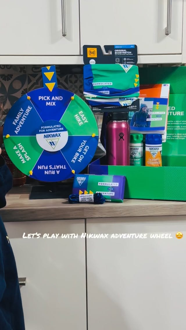 Instagram post by @herbie_bean for Nikwax. Caption reads: GIVE AWAY CLOSED! 🎉 Nikwax “Formulated for....