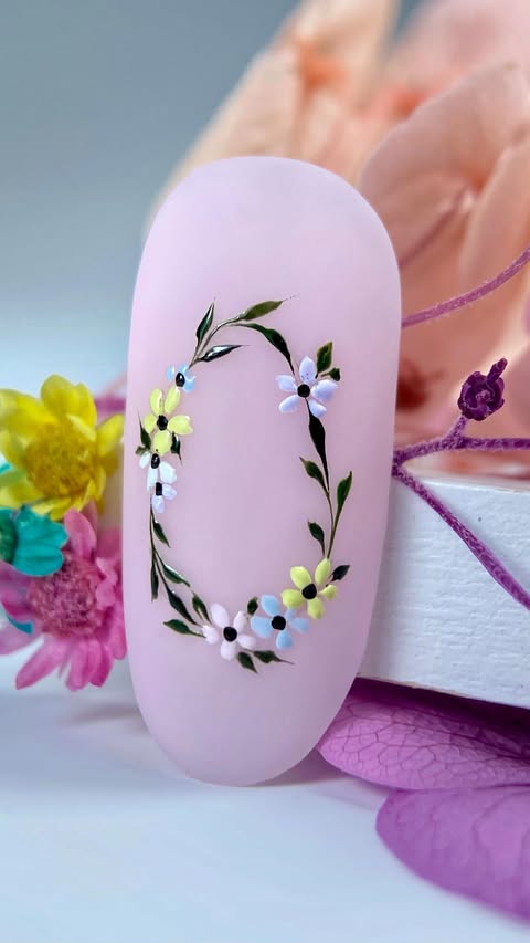 Instagram post by @catherina_kety for Madam Glam. Caption reads: Easter Mood On 🐰 @madam_glam 🌼 Green Paint Gel....