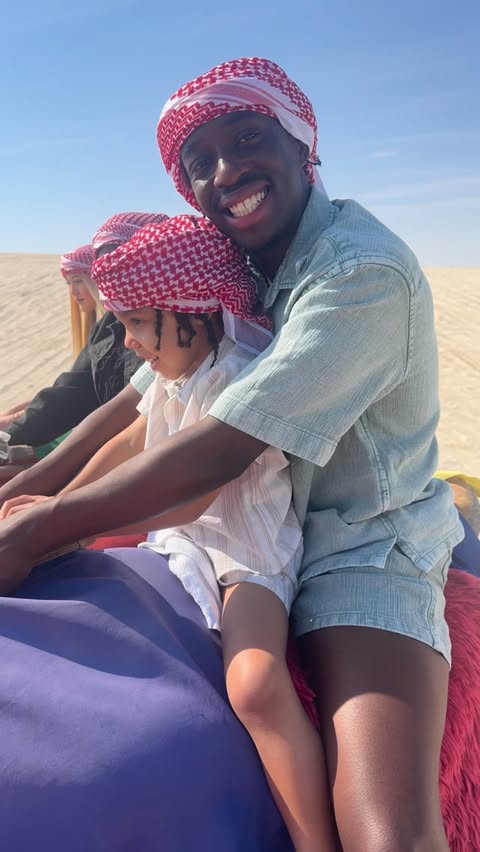 Instagram post by @manny for Visit Qatar. Caption reads: We had an amazing time in Qatar with @visitqatar....