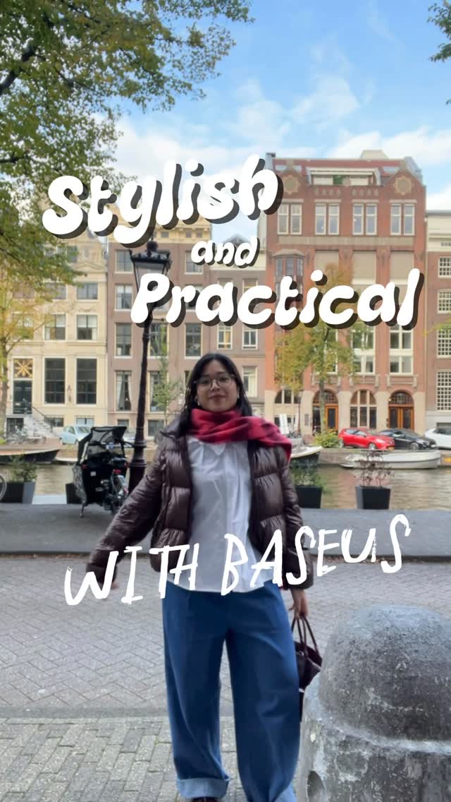 Instagram post by @aliyyanatasha for Baseus. Caption reads: Elevate your everyday essentials with the Baseus....