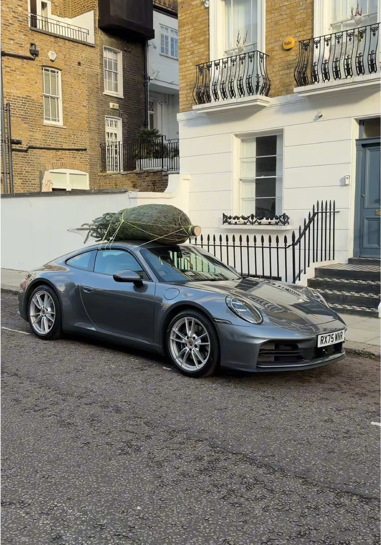 TikTok post by @williamjwade for Porsche. Caption reads: They’re indeed @Porsche  Ad #porsche #porsche911....