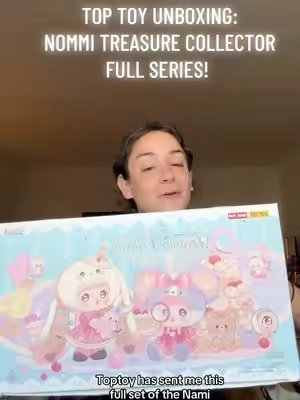 TikTok post by @birdy.bee for TOPTOY US SHOP. Caption reads: I LOVE THEM @TOPTOY US SHOP #blindbox #unboxing....