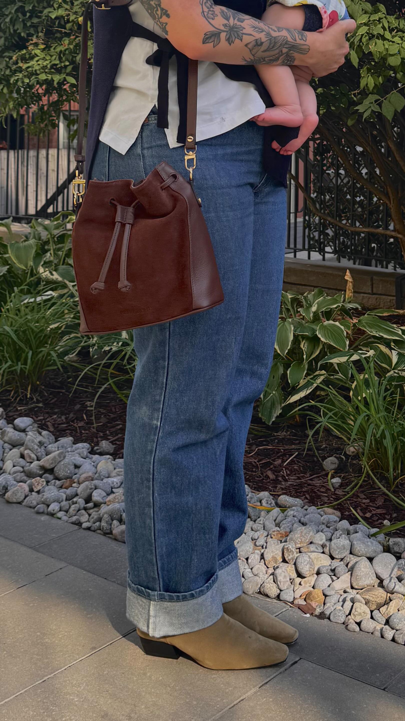 Instagram post by @melworeit for POPPY BARLEY. Caption reads: Stop by the @poppybarley fall Pop-Up Shop at 45....