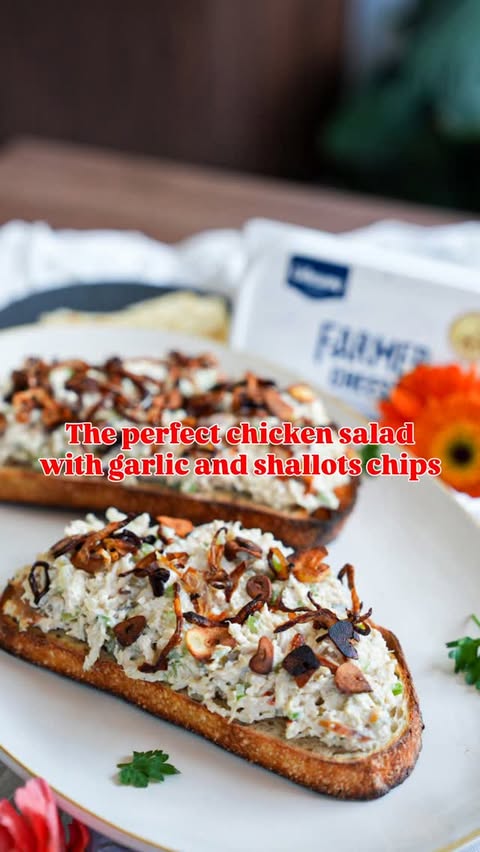 Instagram post by @sendys_cookin for Lifeway Foods. Caption reads: Perfect chicken salad just got a glow-up and your....