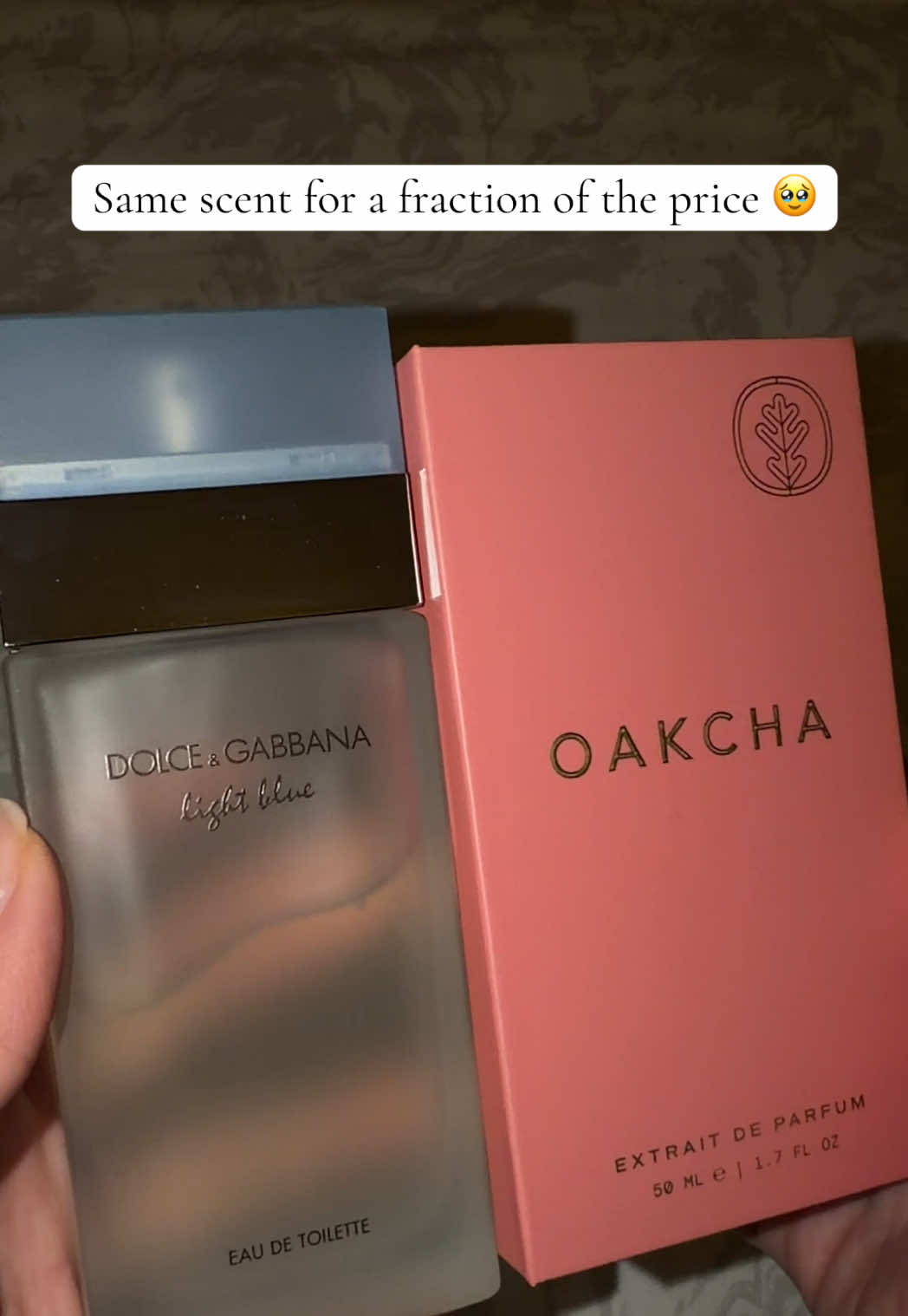 TikTok post by @findingfavs for Oakcha. Caption reads: The best to do it 🤩 @Oakcha #oakcha....