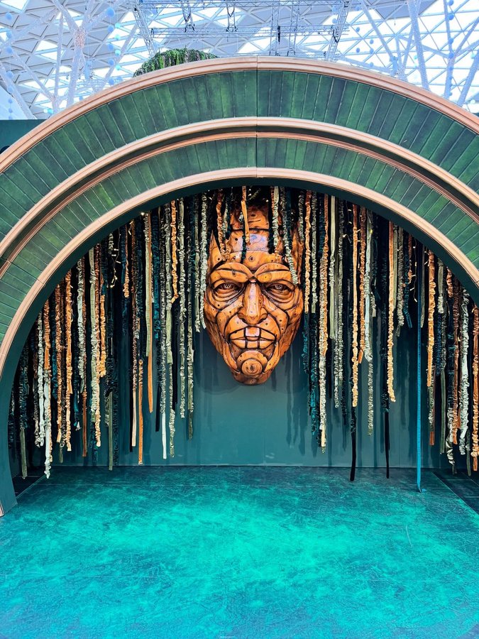 Instagram post by @anastasia_vonschweetz for Westfield London. Caption reads: [...] has officially opened today at....